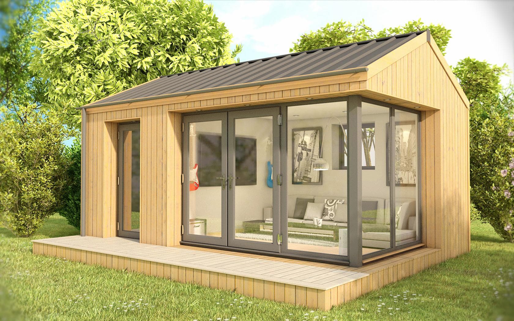 Garden Lodges Outdoor Lodges for Gardens Installed Throughout the UK