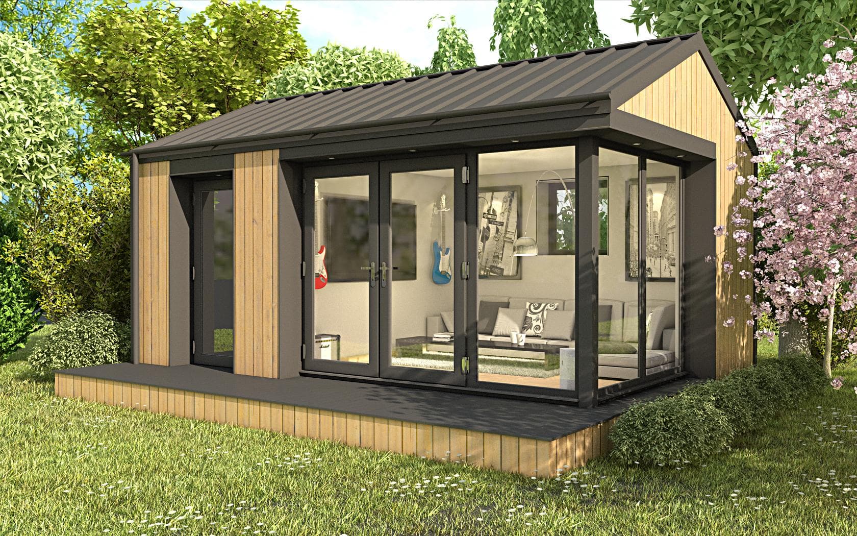 Garden Lodges Outdoor Lodges for Gardens Installed Throughout the UK
