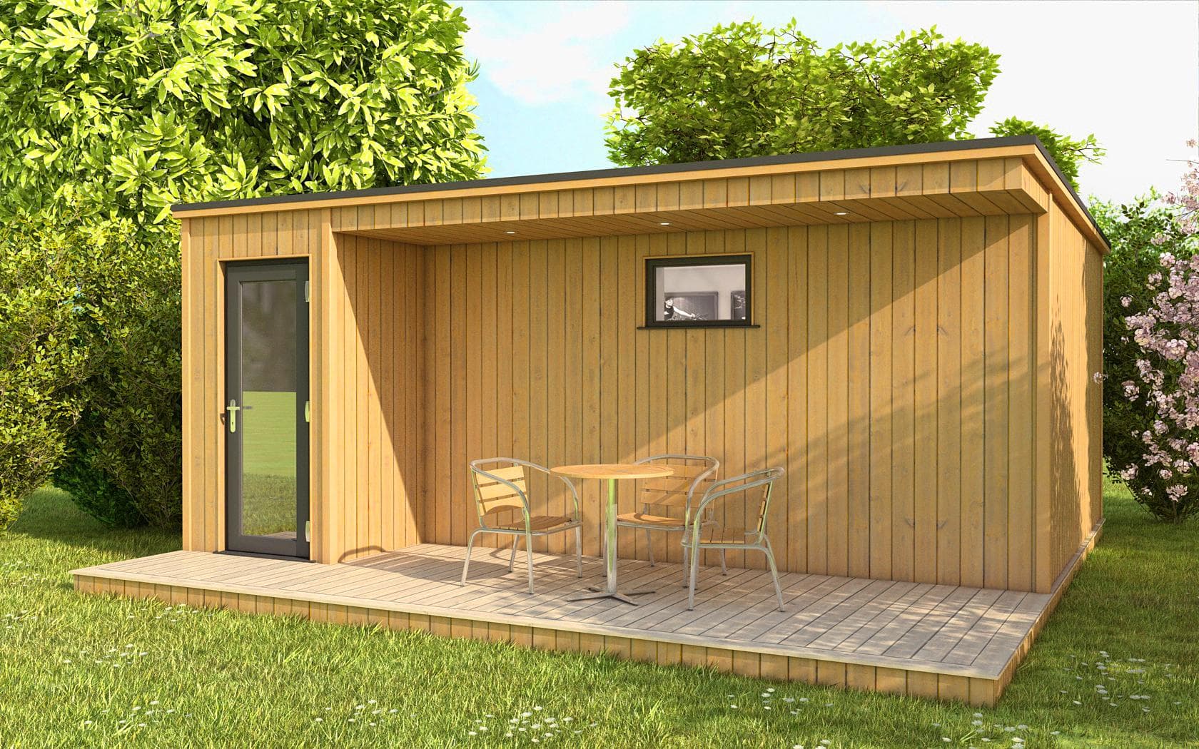 Garden Studios Soundproof Garden Rooms for Music (and Peace) from OECO