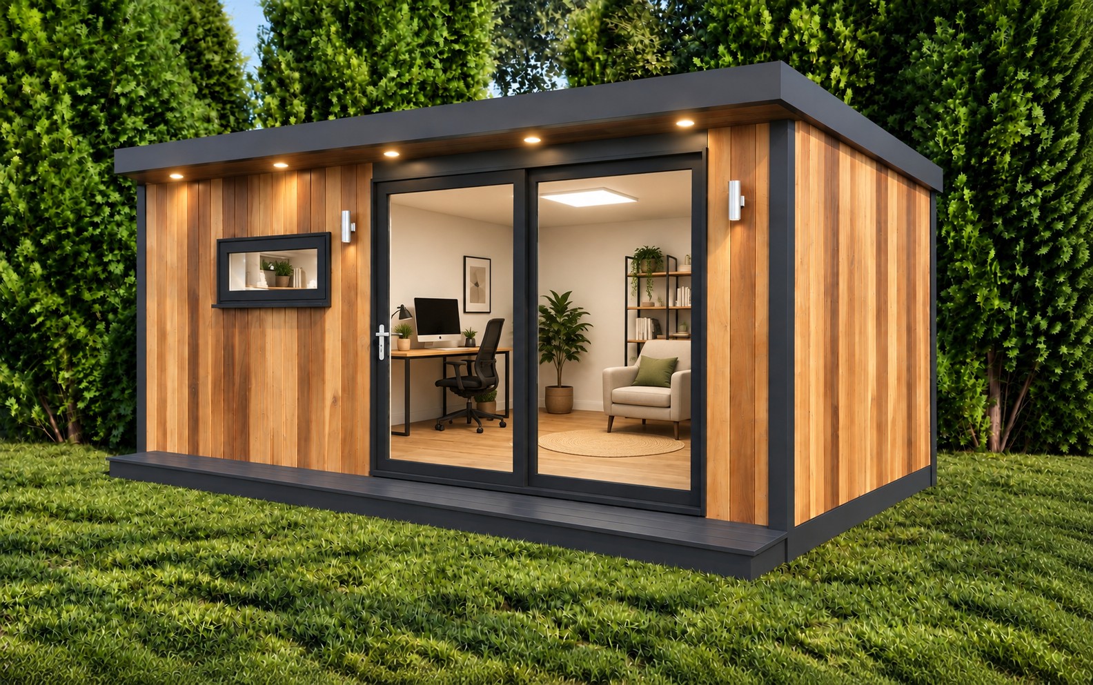 Garden Room Cube Contemporary
