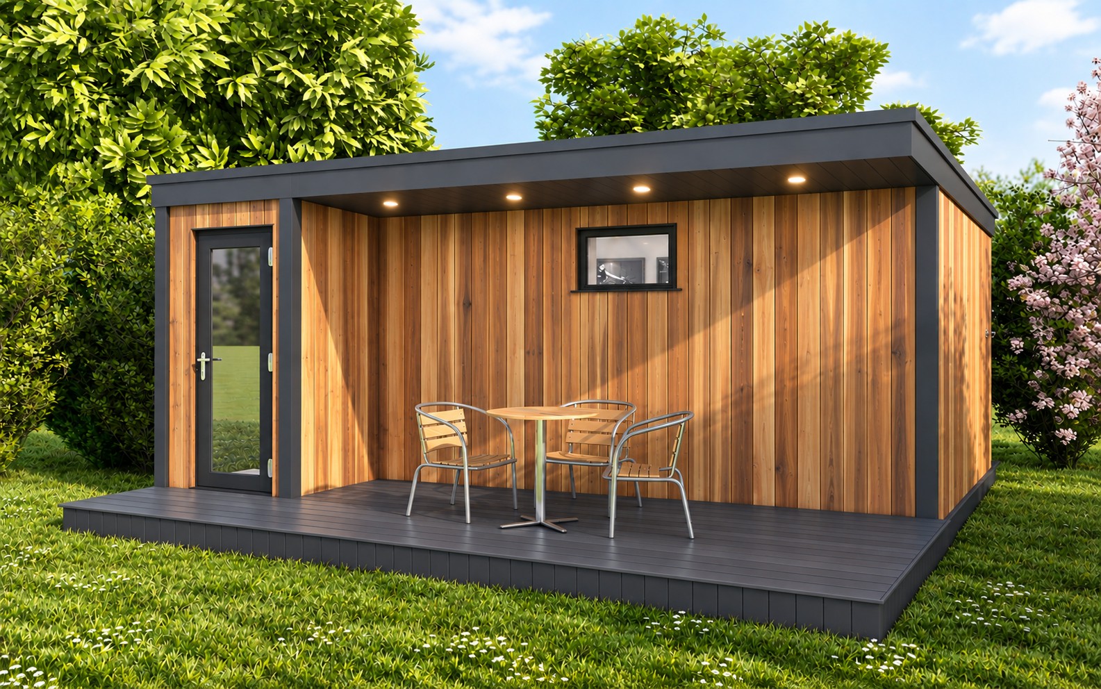 Soundproof Garden Room Cube Music Room