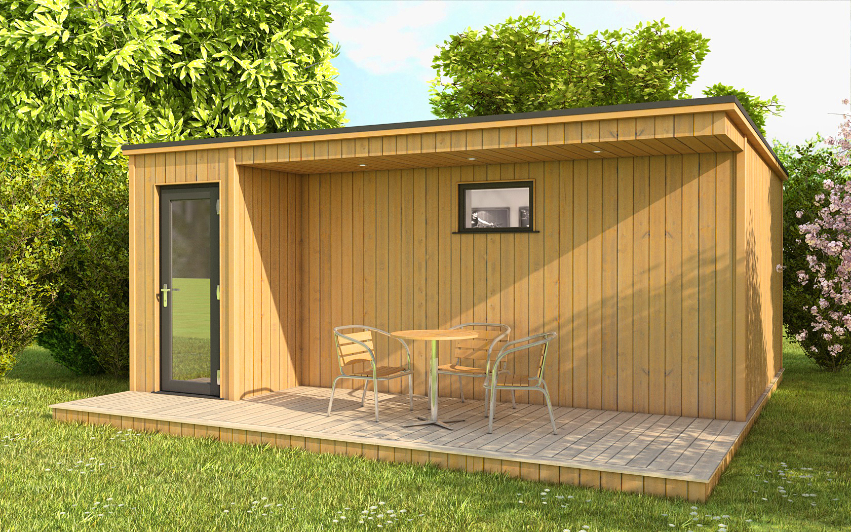 Garden Studios Soundproof Garden Rooms for Music (and Peace) from OECO